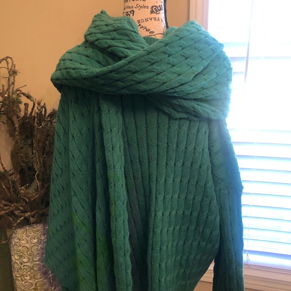 Sweater And Matching Extra Long Matching Scarf - image 4